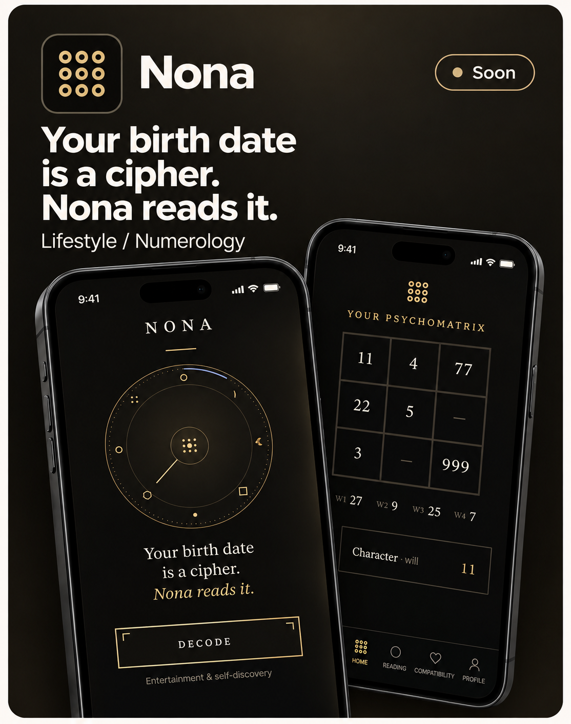 Nona product interface preview